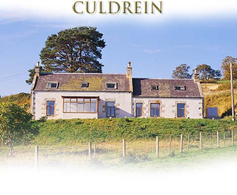 Culdrein Cottage  traditional one and quarter storey in rural setting on Tulchan estate